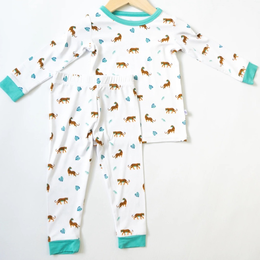 Bubble Baby Bengal Tiger pajamas size 10